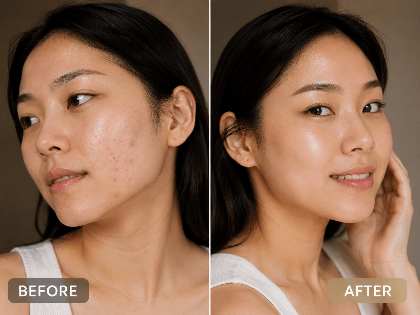 Marie C. before and after transformation